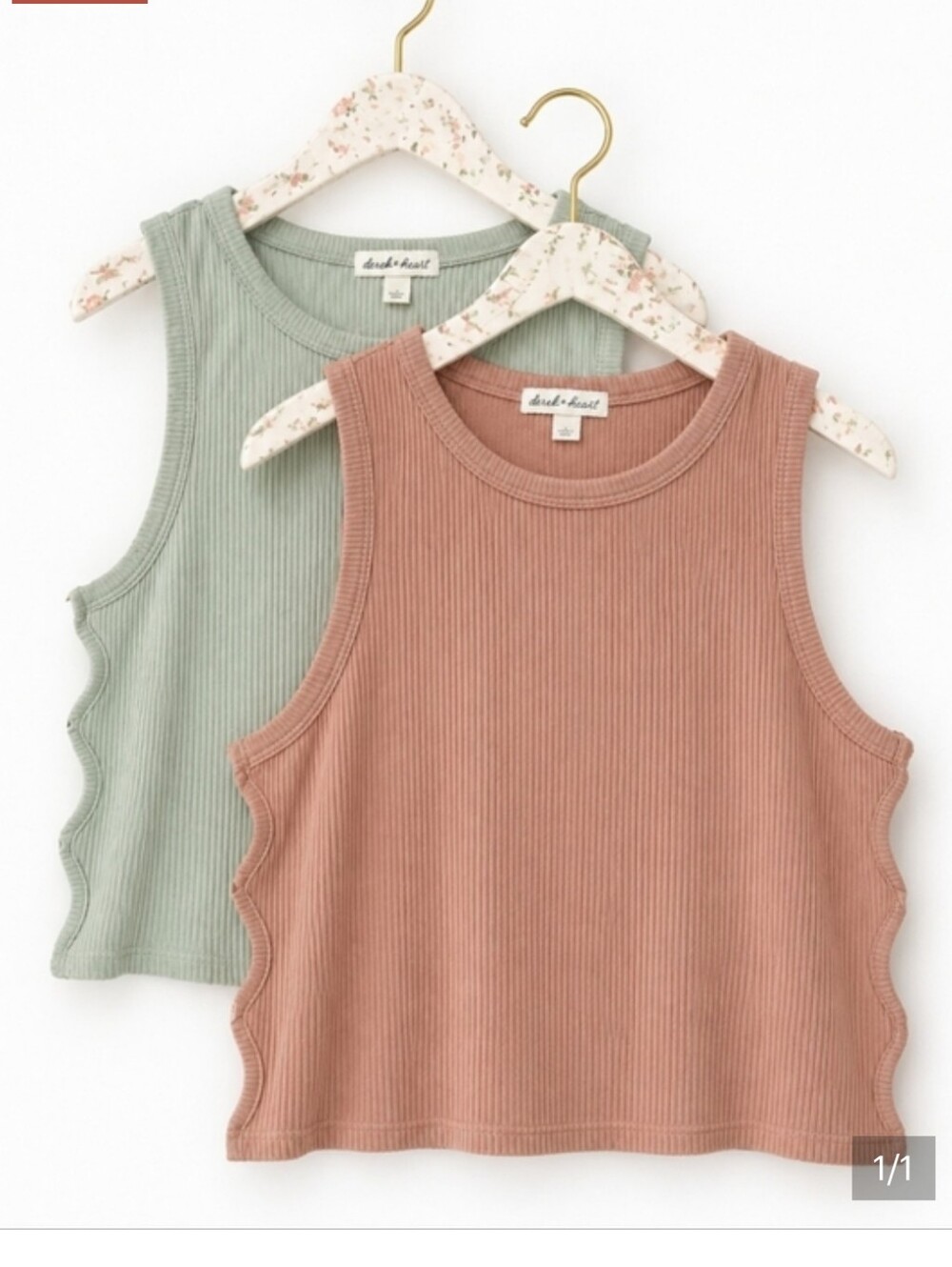 Derek Heart Bundle of 2 Tops, NWT